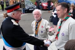 Lord Shuttleworth greeted by our GSL