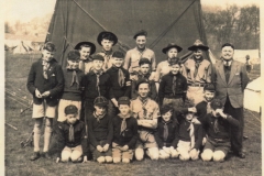 The 16th in camp in 1952 at Crosby Ravensworth.