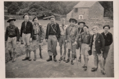 Walk from Crosby to Haweswater with Teddy Relph - "an epic walk to the Hawes Water dam and back, a distance of nearly 20 miles." Looks like a Morecambe Grammar School blazer on the right.